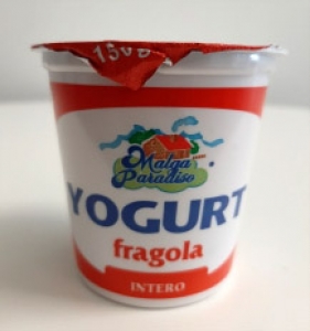 Malga Paradiso YOGURT INTERO FRAGOLA 150g