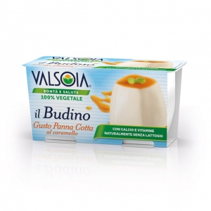 Valsoia Bontà e Salute il Budino Gusto Panna Cotta al caramello 2 x 115 g