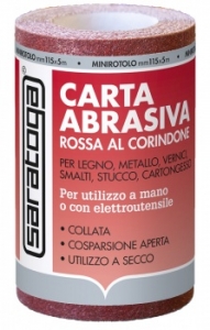 Carta Abrasiva SQS Rossa al Corindone Grana 150