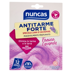 nuncas Antitarme Forte Fresco Lavanda 12 pz