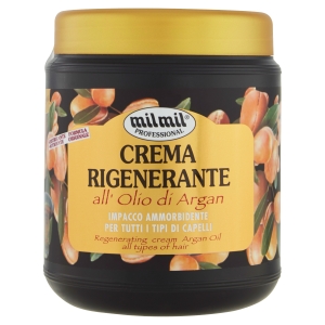 milmil Professional Crema Rigenerante all'Olio di Argan 1000 ml