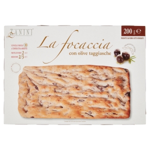 Zanini La focaccia con olive taggiasche 200 g