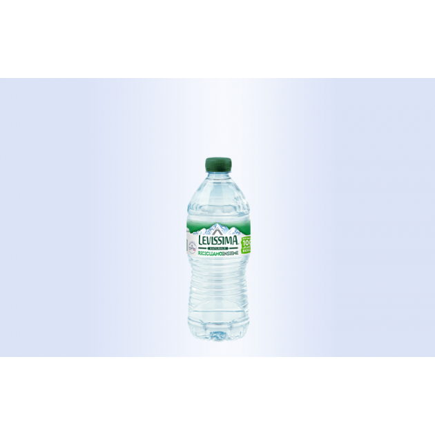 Levissima Acqua naturale bottiglia pet 100 riciclabile 500ml