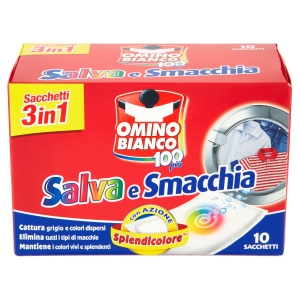 Omino Bianco 100più Salva e Smacchia 10 x 30 g