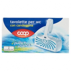 COOP tavolette per wc con candeggina 2 x 40 g