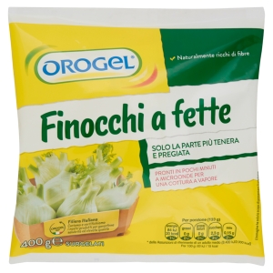 Orogel  Finocchi a fette Surgelati  400 g