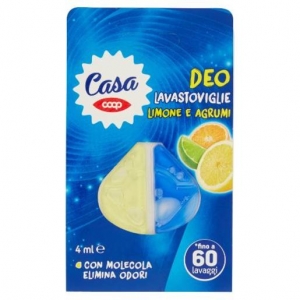 CASA Deo Lavastoviglie Limone e Agrumi 4 ml