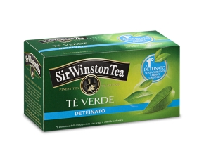 Sir Winston Tea Tè Verde Deteinato 20 bustine 35 g