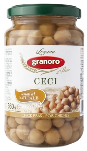 Granoro Ceci in vetro 360g