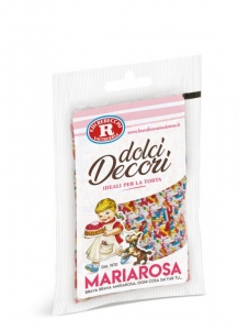 Mariarosa dolci Decori Codetta arcobaleno 40 g