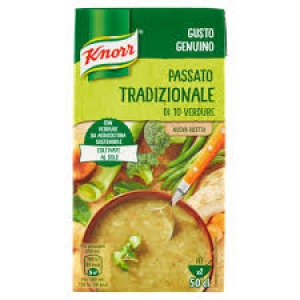 KNORR   Passato Tradizionale di 10 verdure   500ml