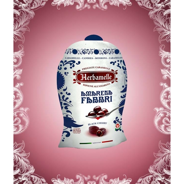 Herbamelle ripiene all'amarena Peso netto 75g