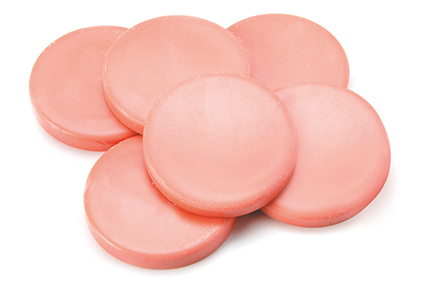 DISCT - Hot wax in discs, pink, 1000 gr pack