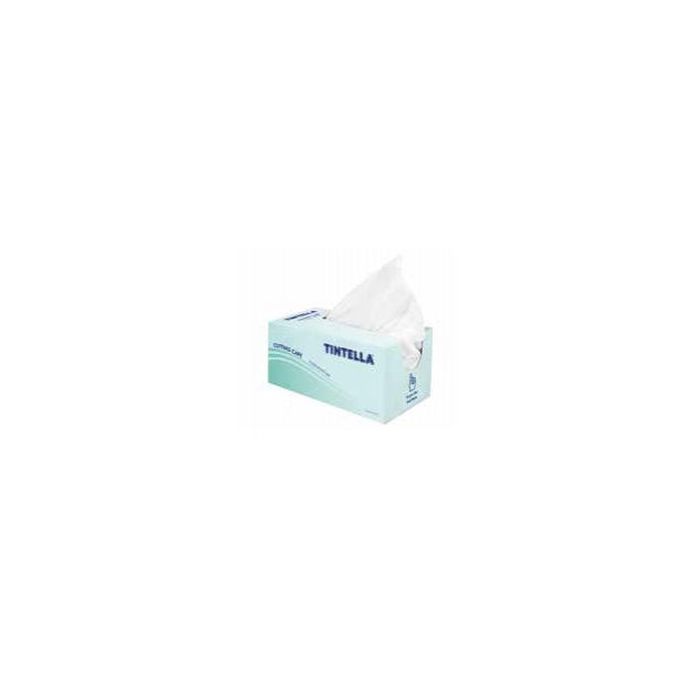 A66DISPENSER - Cutting cape, cape de coupe blanche en TNT SMS, distributeur de 100 pièces, 100x140 cm