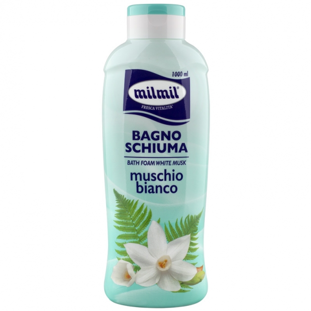 Bagno Schiuma Muschio Bianco 1000Ml