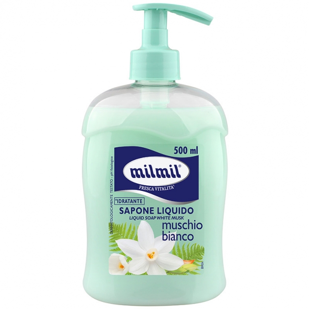 Sapone Liquido Muschio Bianco 500Ml