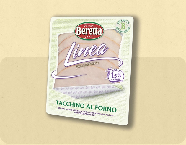 Tacchino al forno 130g